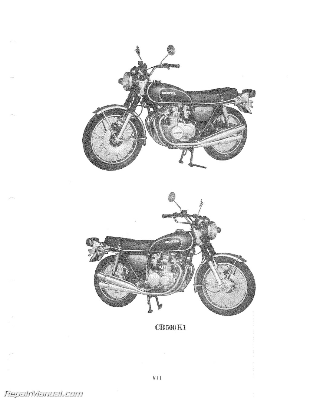 1972 Honda cb500 parts