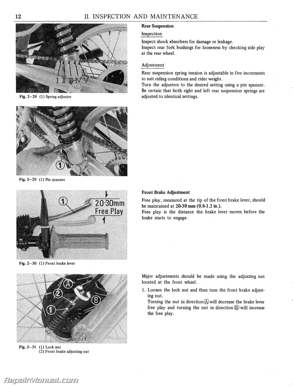 Honda elsinore repair manual #5