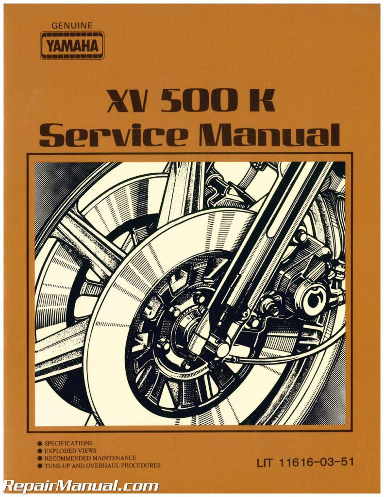 Yamaha Xv K Virago Motorcycle Service Manual