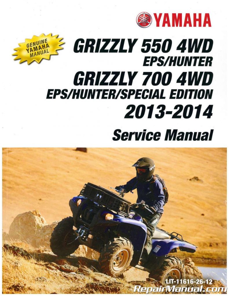 Yamaha Yfm Yfm Grizzly Atv Service Manual