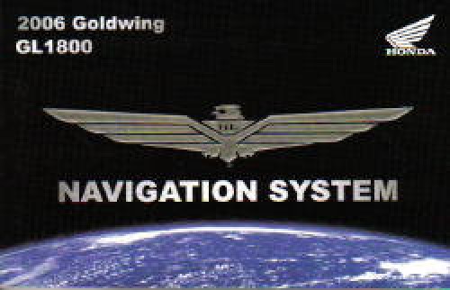 2006 Honda goldwing navigation system #5