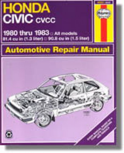 Download 1980 honda civic 1300 repair manual #4