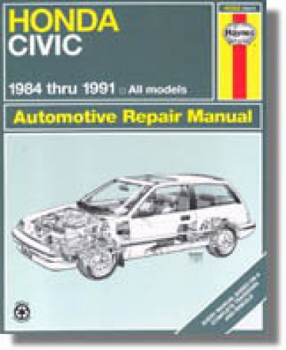 Free auto repair manuals 1991 honda civic #2