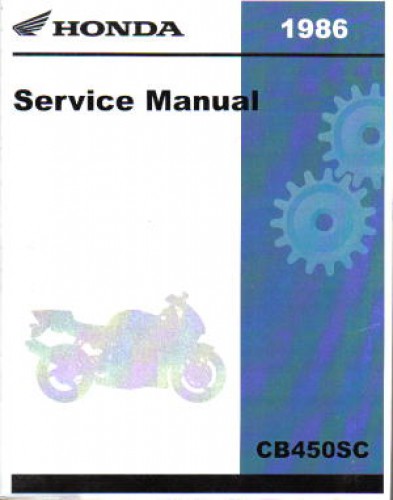 1986 Honda nighthawk service manual #4
