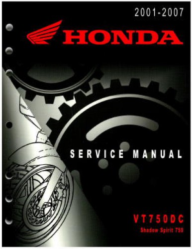 2001 Honda shadow repair manual #5