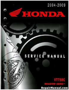 2006 Honda shadow aero service manual #6