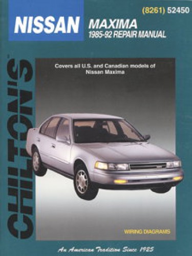 1985 Nissan service manual #7