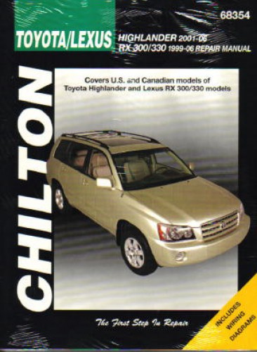 2007 Toyota highlander repair manual