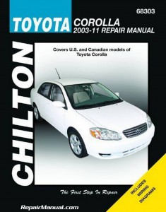 chilton repair manual toyota corolla #5