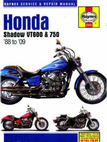 1995 Honda shadow vlx 600 repair manual #2
