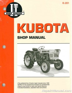 Kubota Tractor Manual L175 L210 L225 L225DT L260 B5100D B5100E B6100D