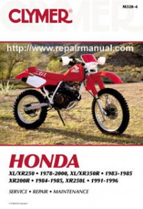 1998 Honda xr250l manual #2