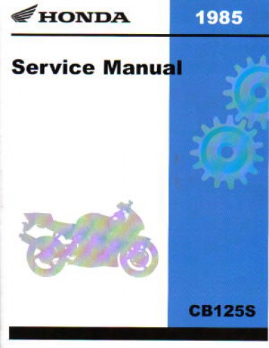 Honda cb125s repair manual online #4
