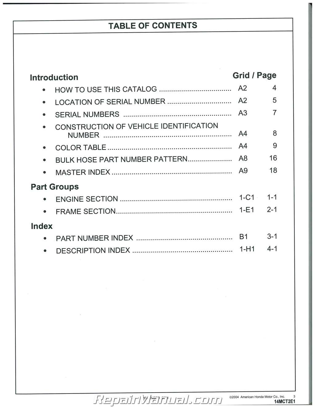 2002 Honda silverwing service manual #5