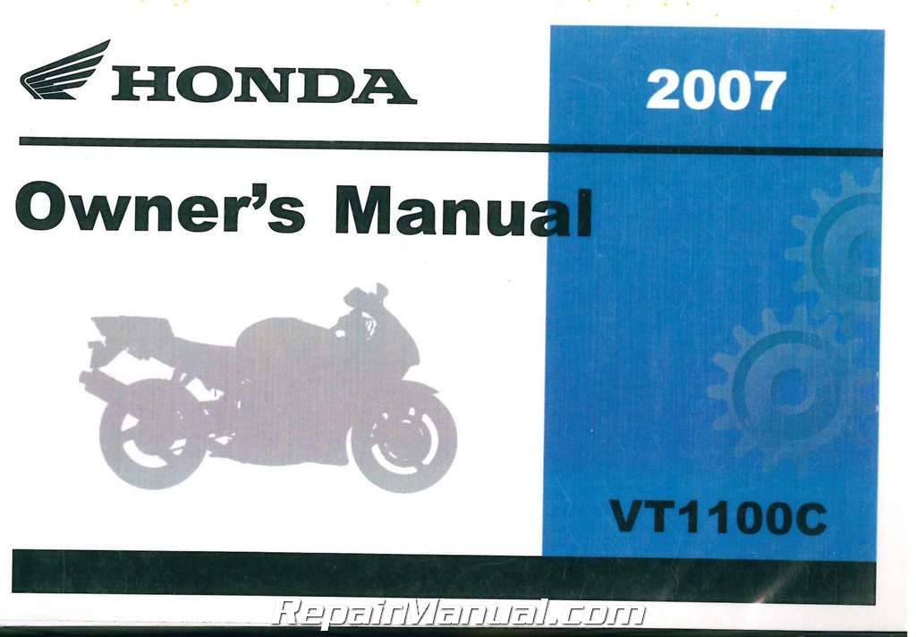 2007 Honda shadow spirit owners manual online #2