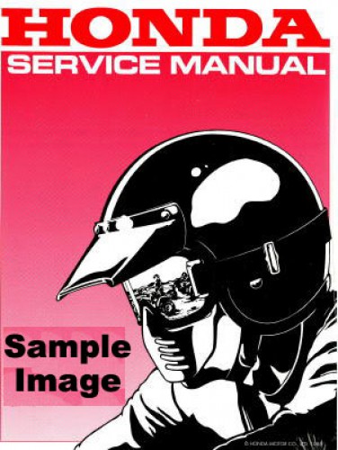 2003 Honda xr250r owners manual #6