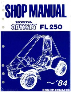 2006 Honda odyssey factory service manual #2