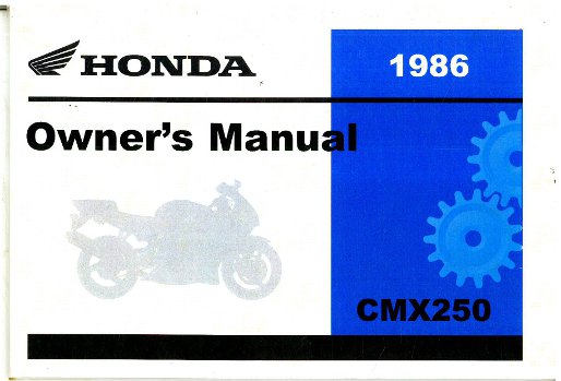 Honda xr100 service manual pdf #3