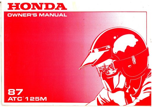 1984 Honda 3 wheeler repair manual #3