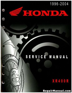 1996-2004 Honda xr400r service manual #2