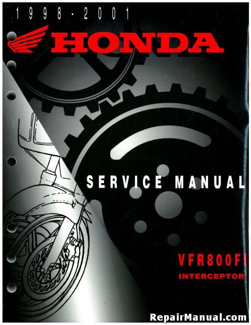 1998 Honda vfr service manual #2