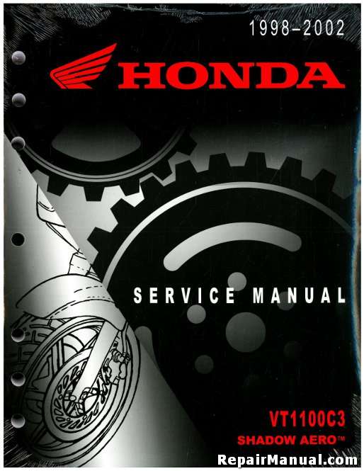 1998 1100 Honda areo motorcycle repair manual #3