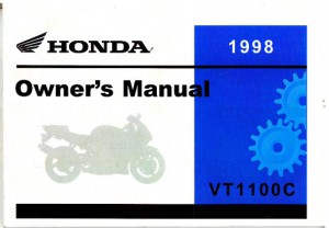 Honda vt1100c repair manual #2