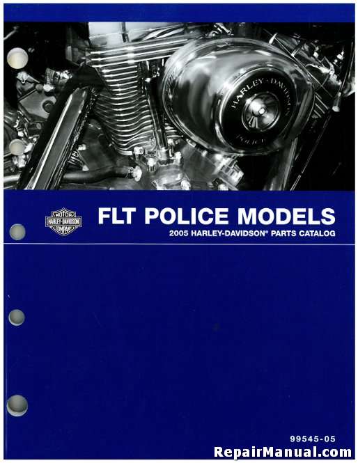 harley manual parts flt