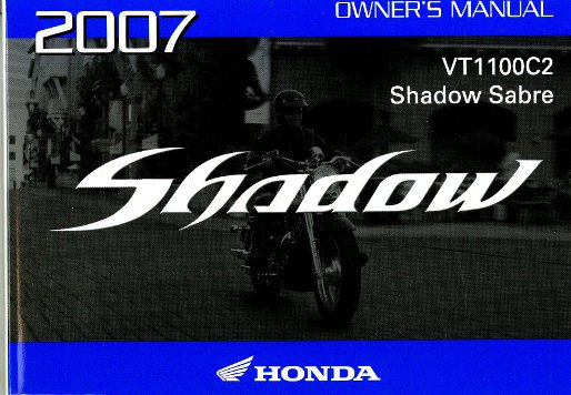 Honda shadow sabre 1100 owners manual #3