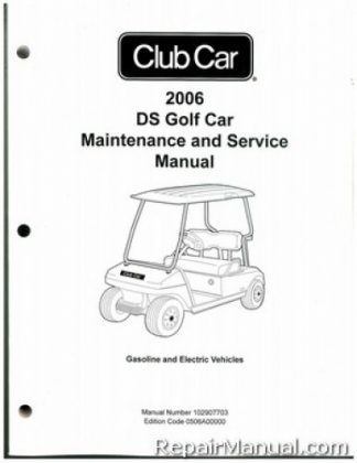 Club Car Golf Cart Manuals - Repair Manuals Online