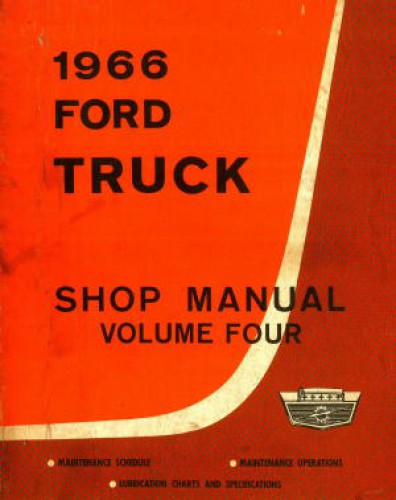 1966 Ford truck shop manual #5