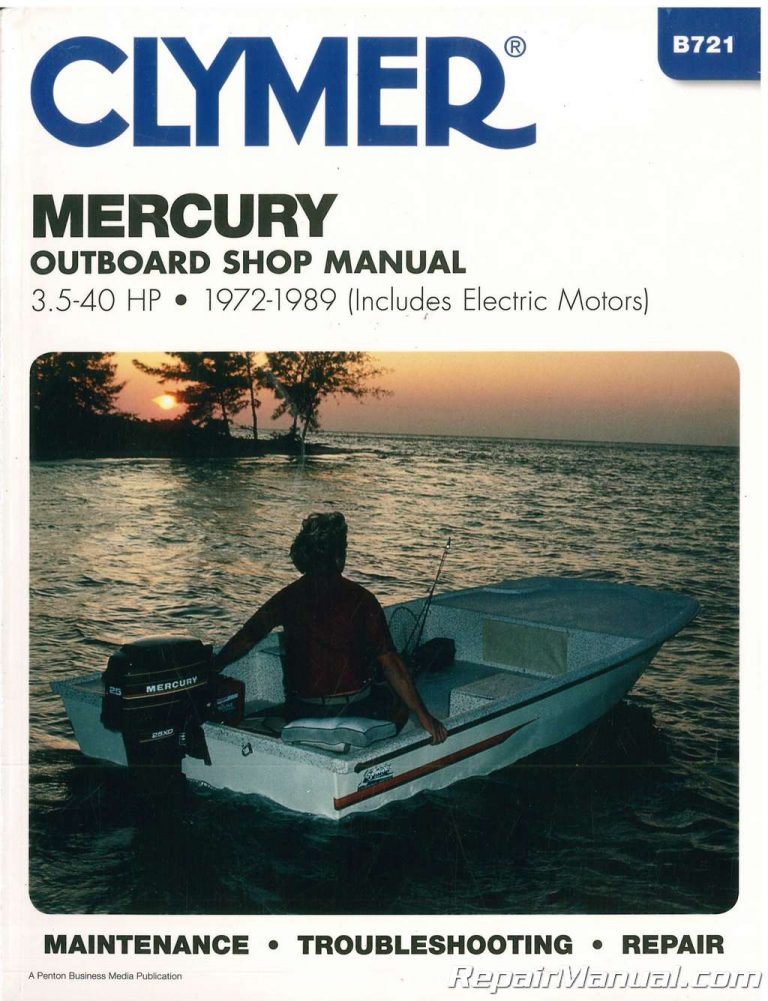 Mercury Marine Manuals - Repair Manuals Online