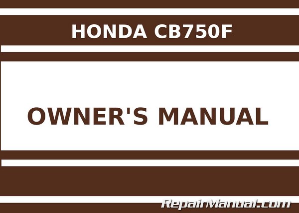 Honda cb750 service manual pdf