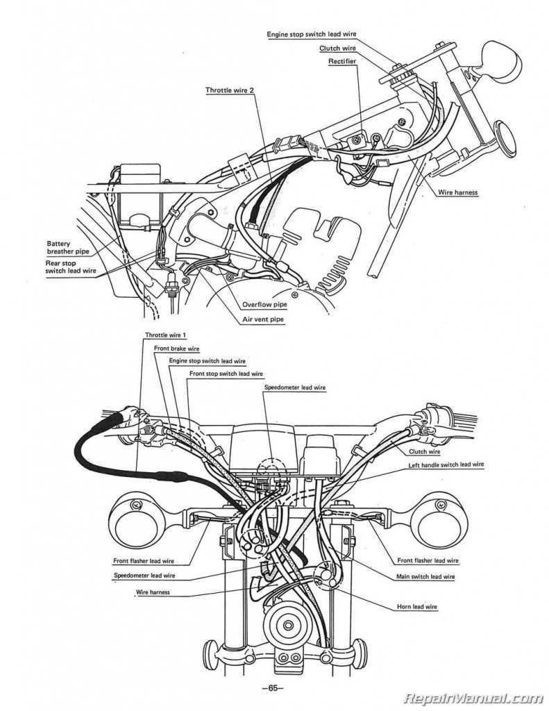 1977 - 1983 Yamaha DT80 GT80 GTMXE DT100 Motorcycle Service Manual