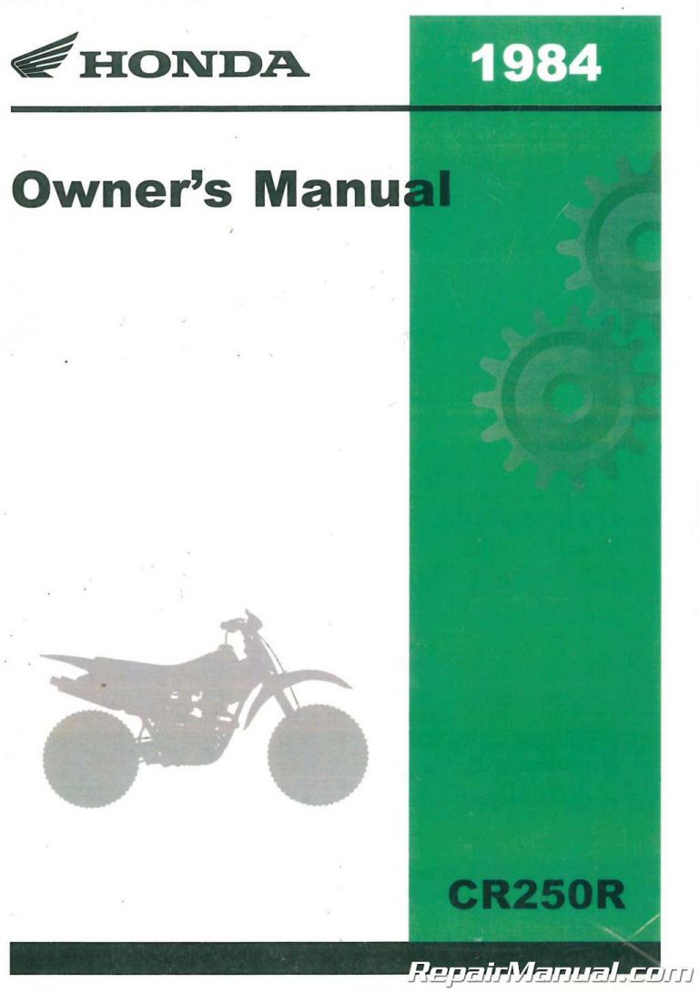 Clymer Honda CR125R 1992-1997 CR250 1992-1996 Motorcycle Repair Manual