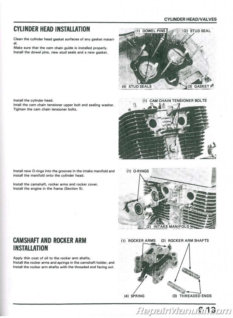 1985-1987 Honda CMX250C Motorcycle Service Manual