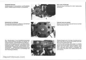 1986-1987 KTM 350 MXC 350 GS 500 MX 500 MXC Owners Repair Manual