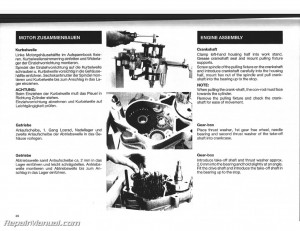 1988 1989 1990 1991 KTM 125 DXC EGS EXC MX Engine Service Manual