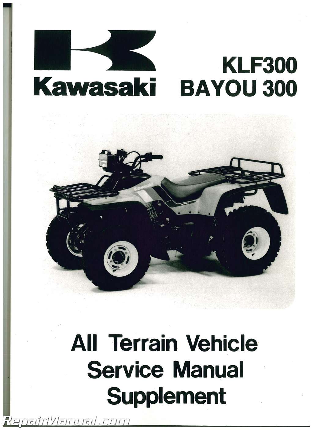 1988-2006 Kawasaki Service Manual Supplement