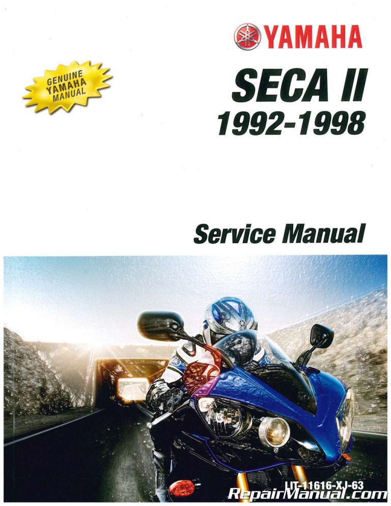 2014-2018 Yamaha XTZ1200E Super Tenere Motorcycle Service Manual