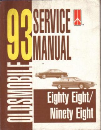 Used 1993 Eighty Eight and Ninety Eight Factory Service Manual