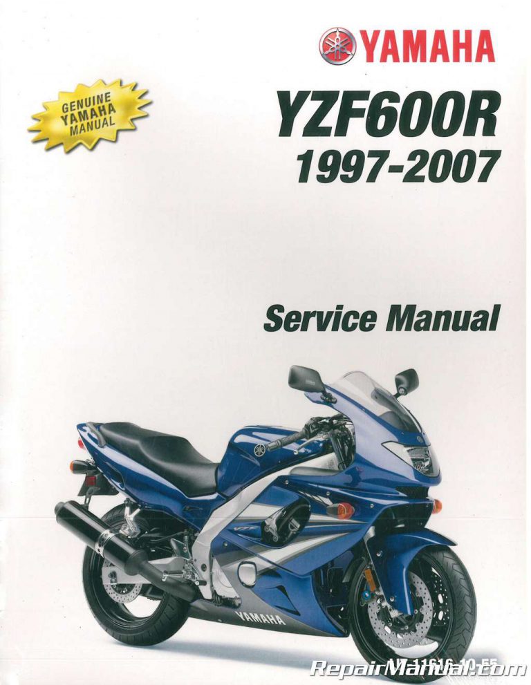 96 yamaha yzf600rhc workshop service repair manual free download pdf