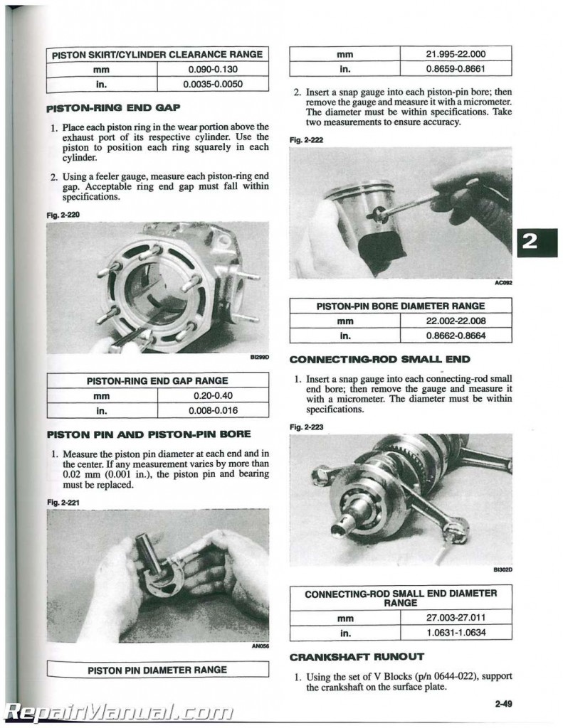 1997 Tigershark Monte Carlo 770 1000 Personal Watercraft Service Manual