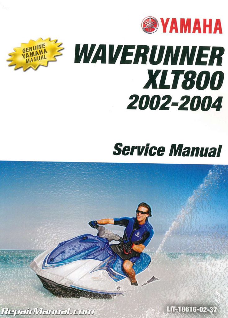 2002-2004 Yamaha XLT800 Waverunner Watercraft Workshop Service Manual