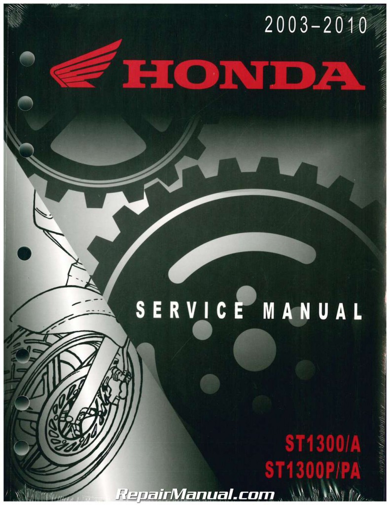 2003-2017 Honda ST1300 A P PA Motorcycle Service Manual