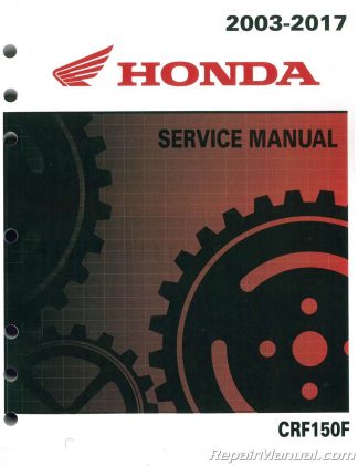 CRF250L Honda Motorcycle Service Manual 2013-2016