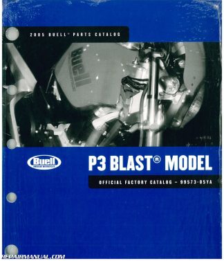 2005 Buell P3 Blast Motorcycle Parts Manual