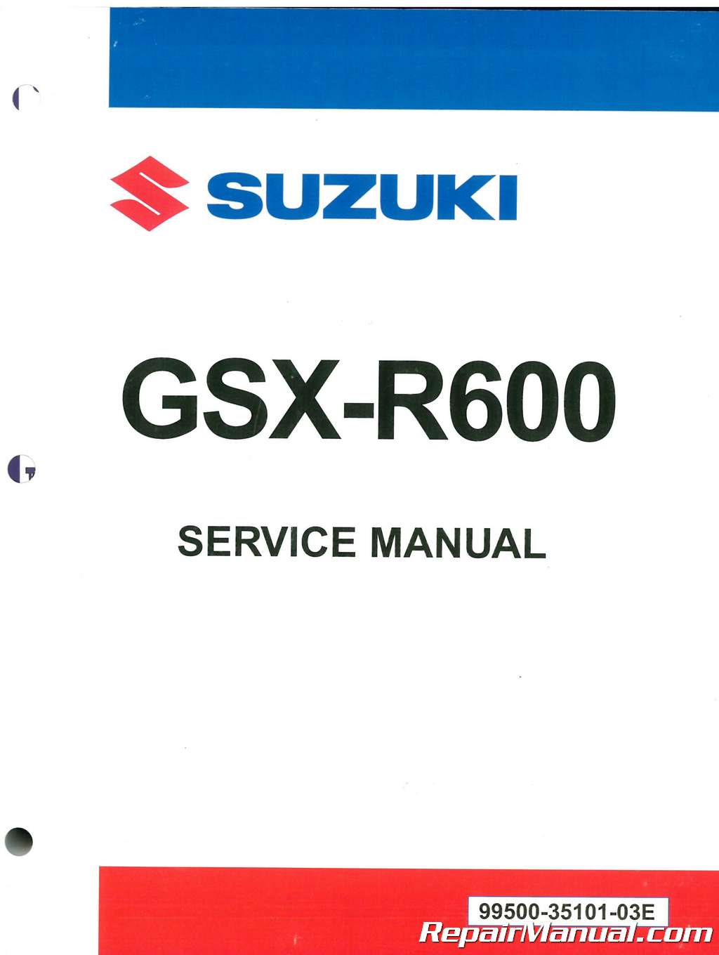 2006-2007 Suzuki GSX-R600 Motorcycle Service Manual