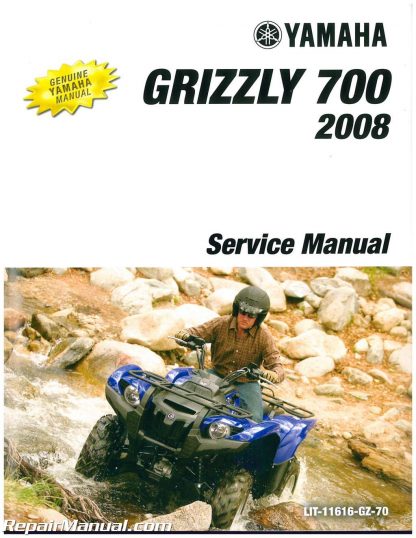 2007 - 2008 Yamaha YFM700 Grizzly ATV Service Manual