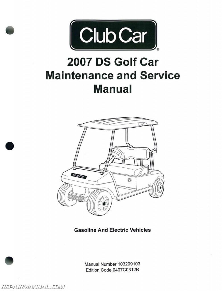 Club Car Onward Parts Manual Pdf